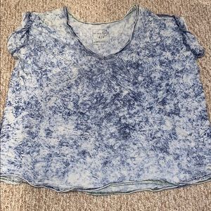 Free People Oversized Washed-out Tee